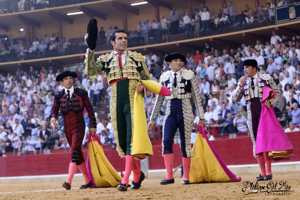Emilio de Justo triunfador de la feria del Pilar 2023 en Zaragoza