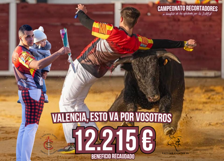 Desde C. Sánchez Toros y Paty Car Eventos, han expresado su agradecimiento hacia la generosidad del público