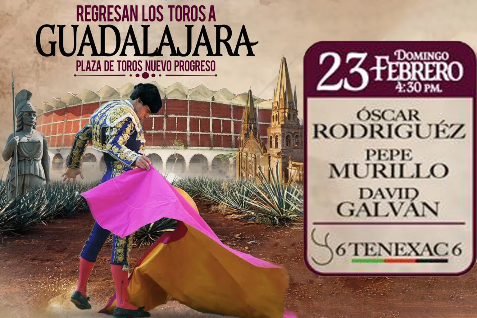 El diestro gaditano asume este compromiso tras una exitosa temporada en España y una notable actuación en México