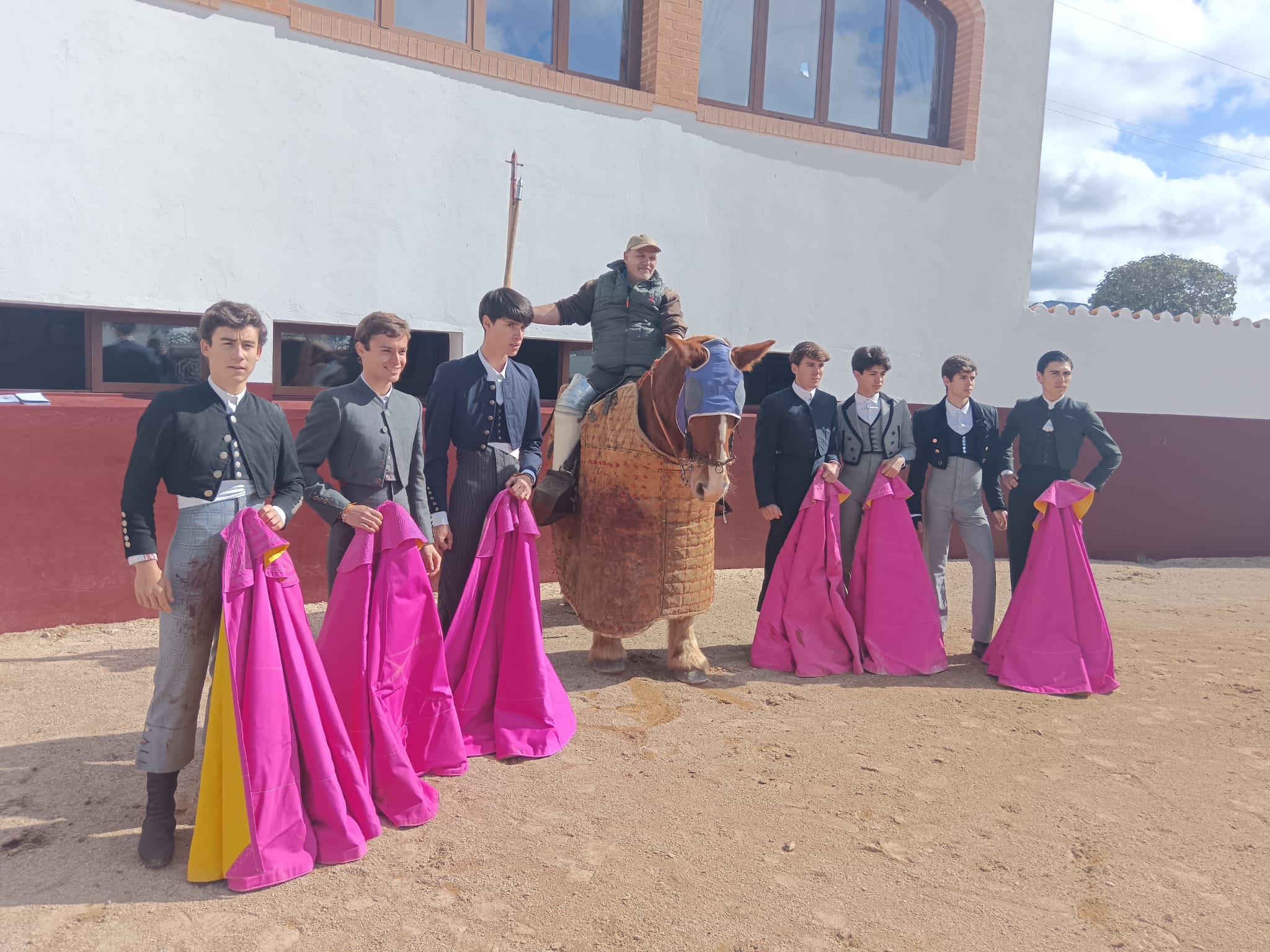 Terminada la primera semifinal del Zapato de Plata en la finca de Alcurrucén