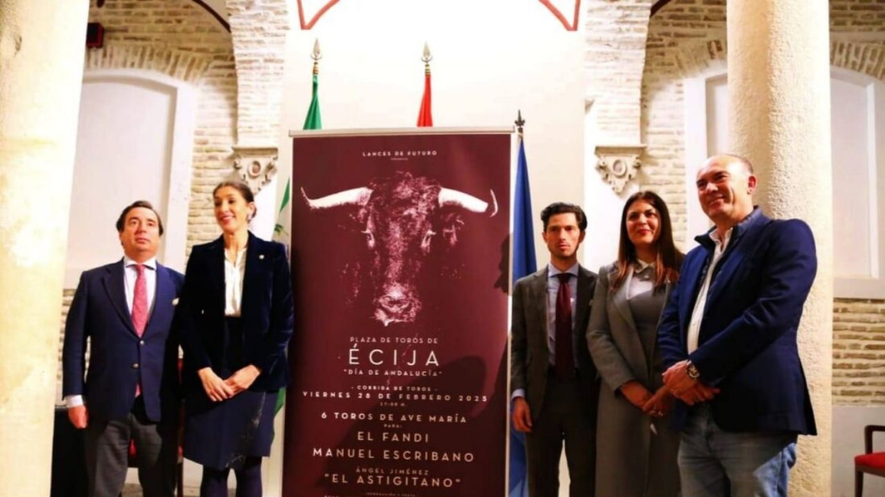 Écija presenta el cartel de la Corrida Extraordinaria del Día de Andalucía