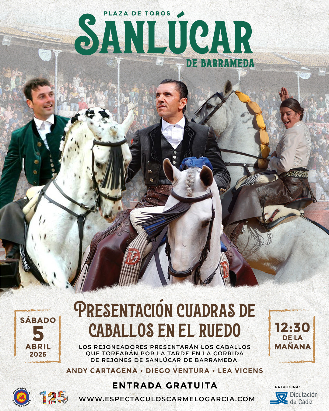 Los Rejoneadores presentarán este sábado sus cuadras de caballos para la ‘Corrida de la Primavera’