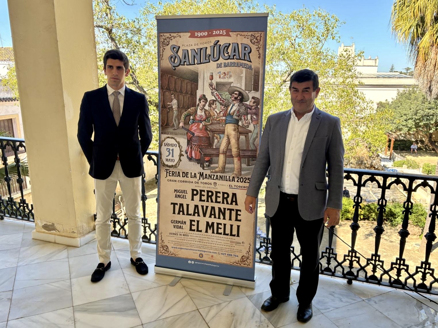 Cartel de lujo para la Feria de la Manzanilla de Sanlúcar de Barrameda