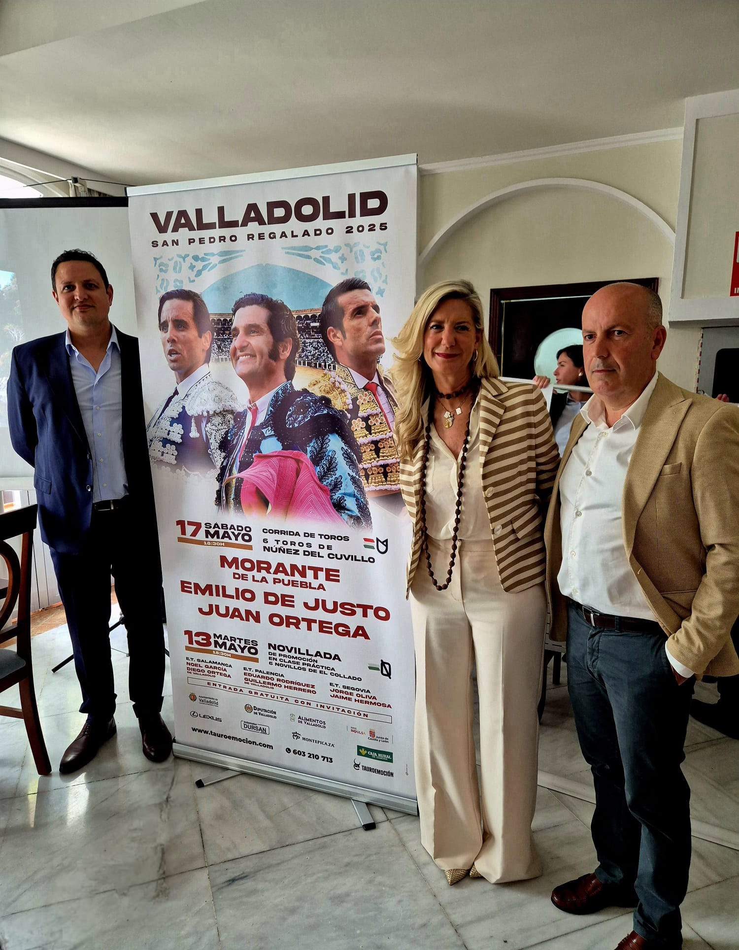 La feria de San Pedro Regalado de Valladolid se presenta en el corazón de la feria de Sevilla