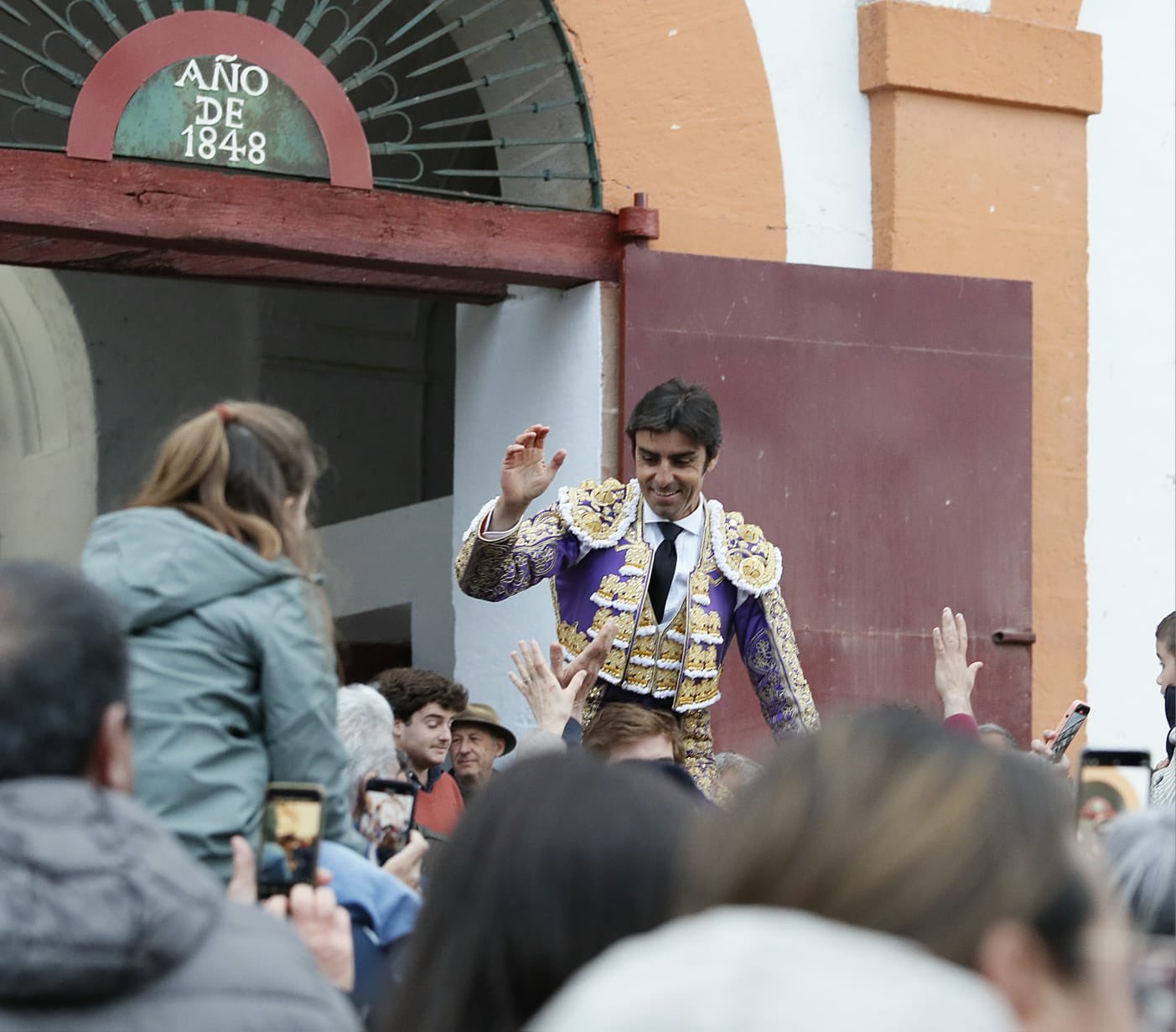 Borja Jiménez y Miguel Ángel Perera, a hombros en la Feria del Queso de Trujillo