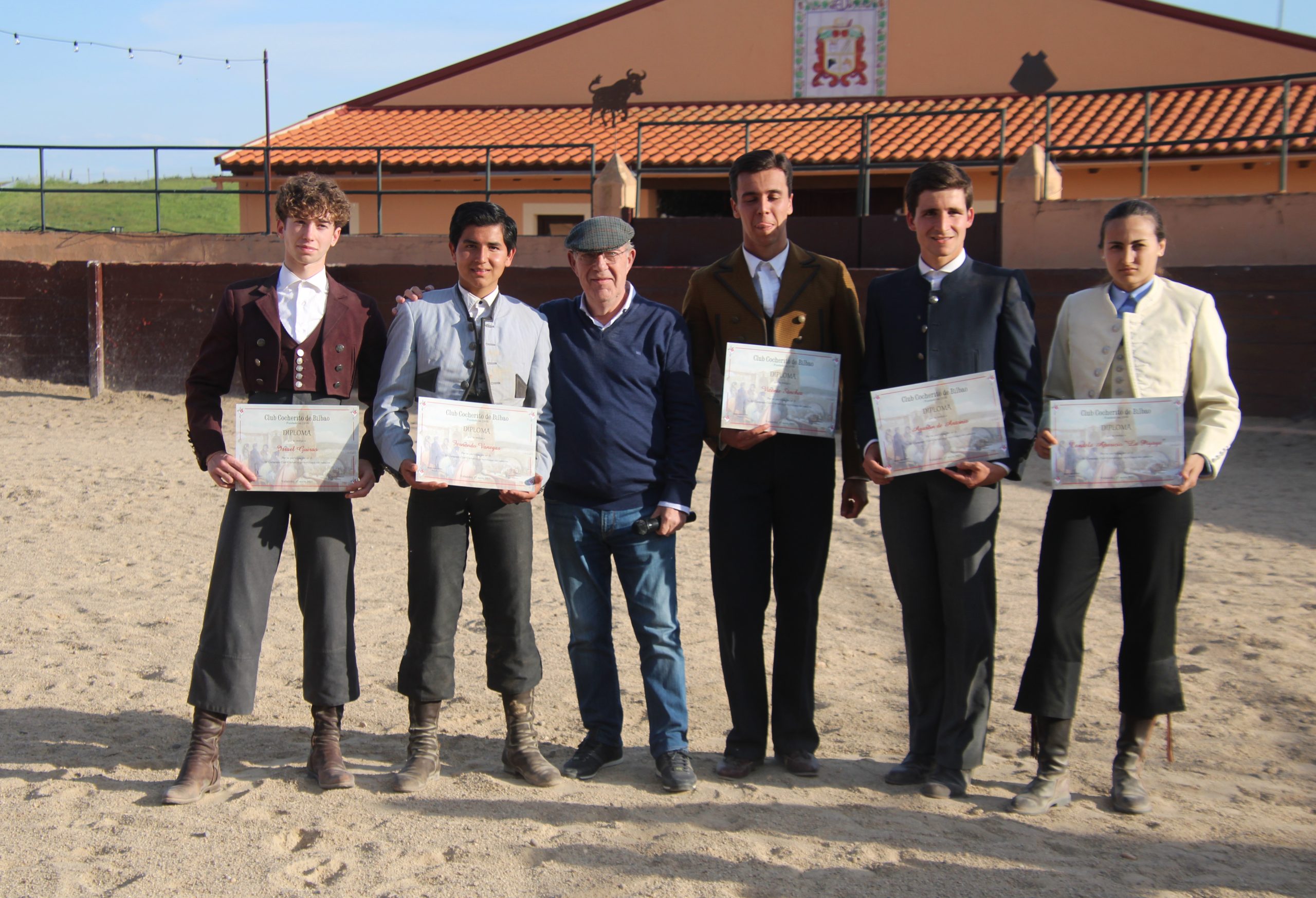 Fernando Vanegas, ganador del certamen Club Cocherito de jóvenes novilleros sin caballos