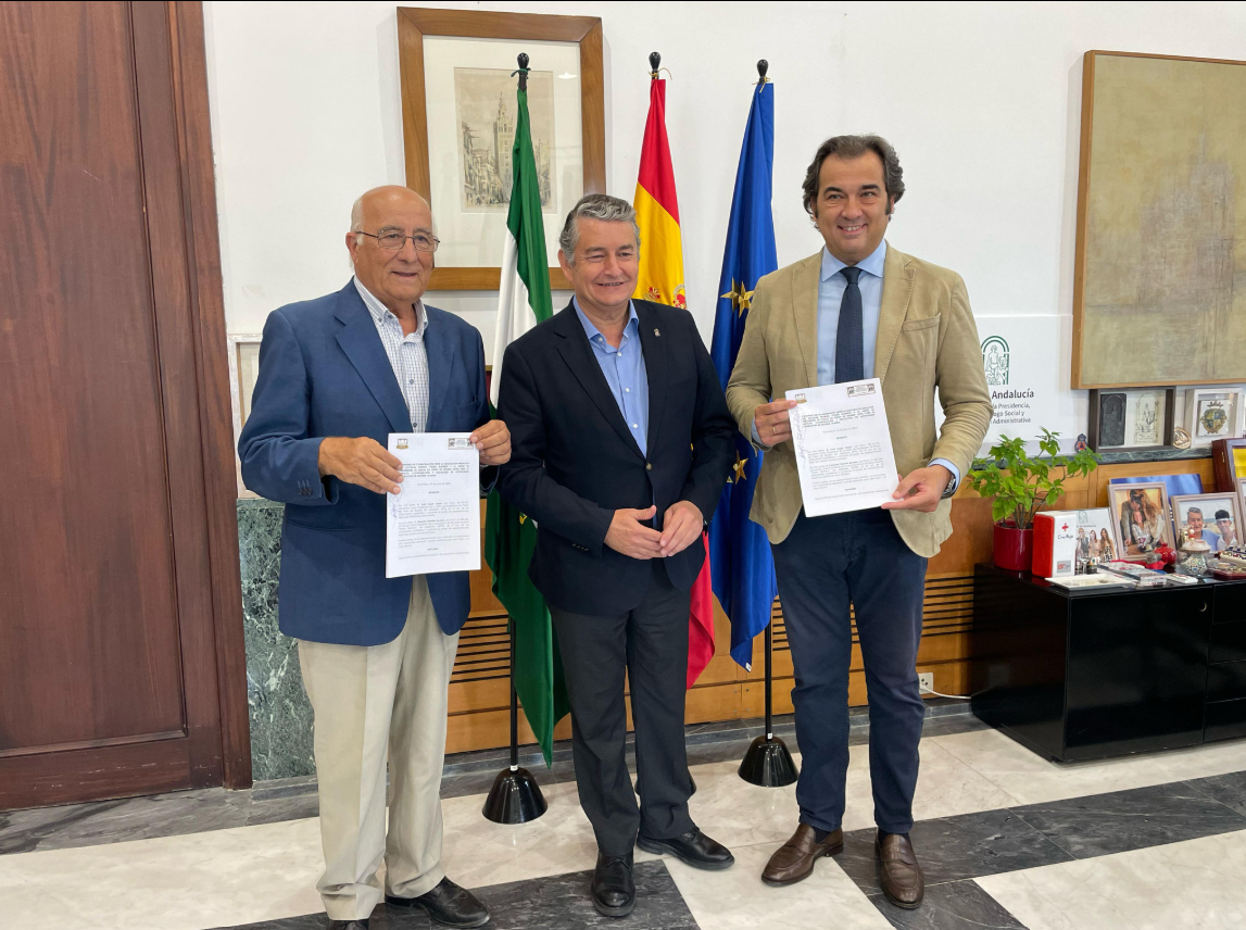 La AAET “Pedro Romero y la Unión de Presidentes de Plazas de Toros de España, firman un acuerdo de colaboración en presencia del Consejero de Presidencia