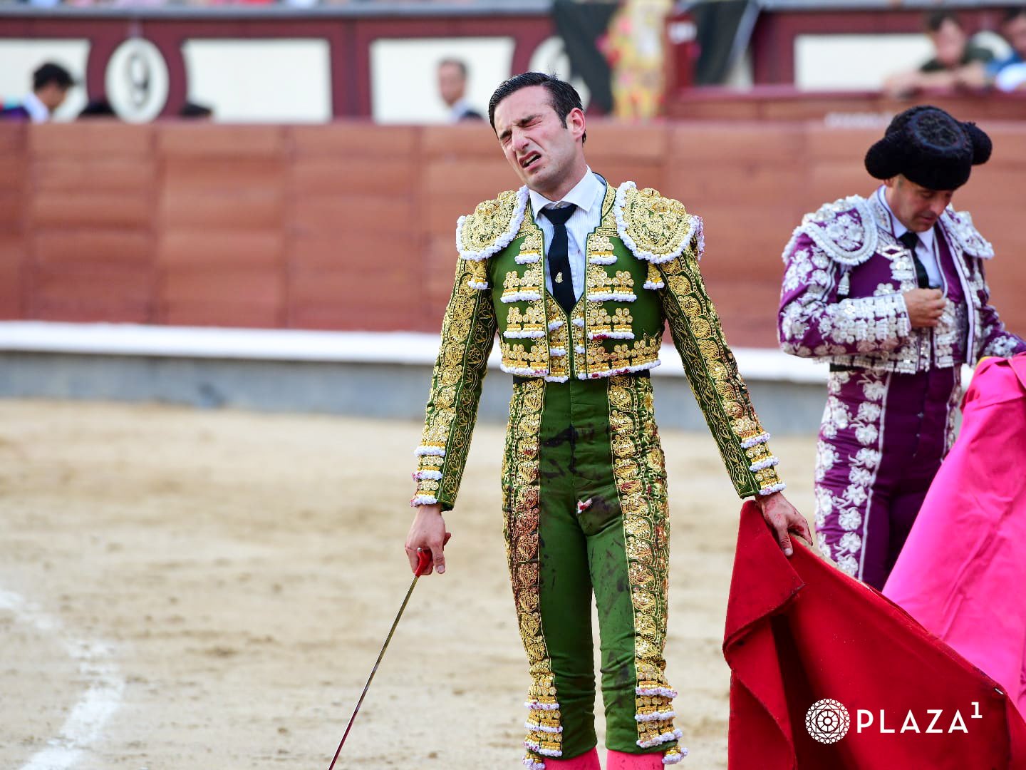 José Fernando Molina, herido en la ingle en Las Ventas