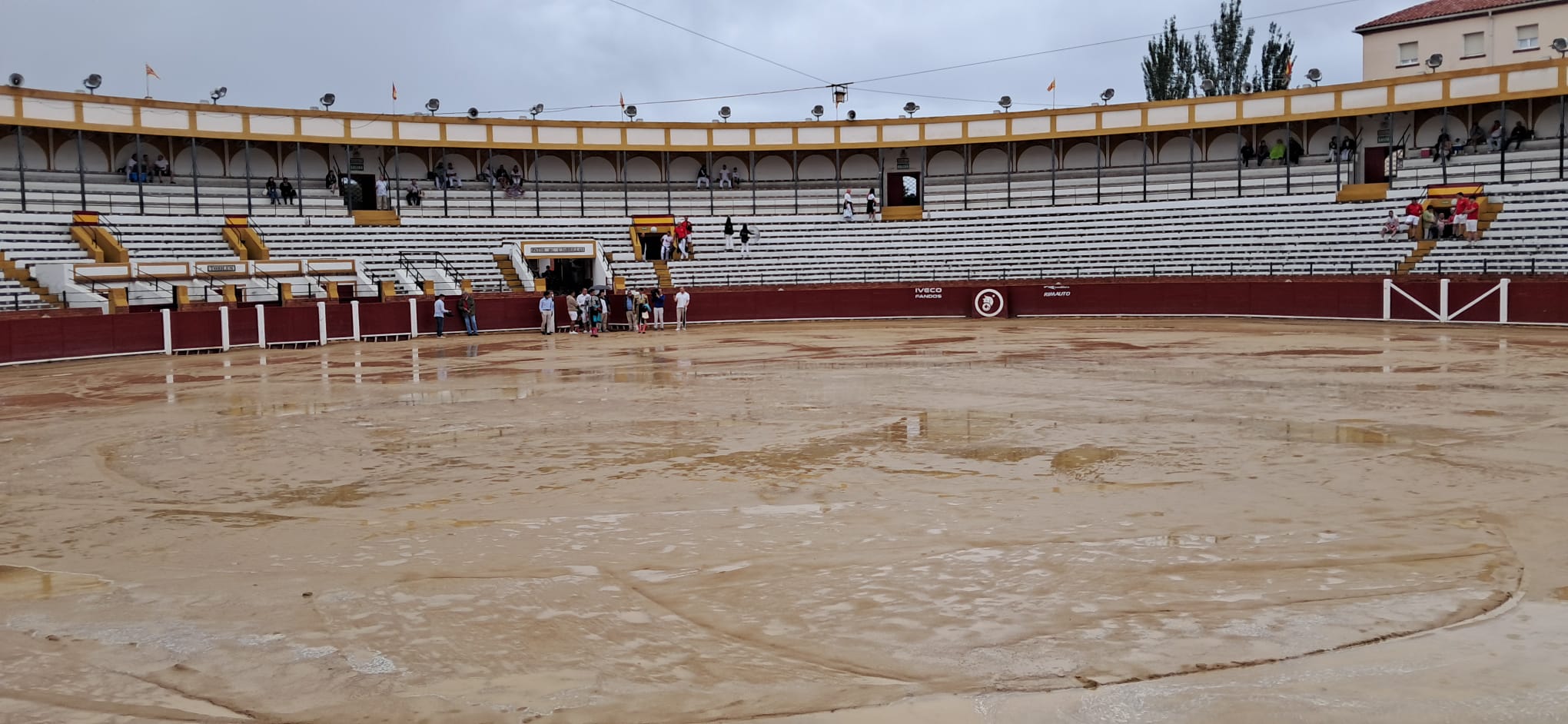Las fuertes lluvias obligan a suspender el festejo previsto para hoy en Teruel