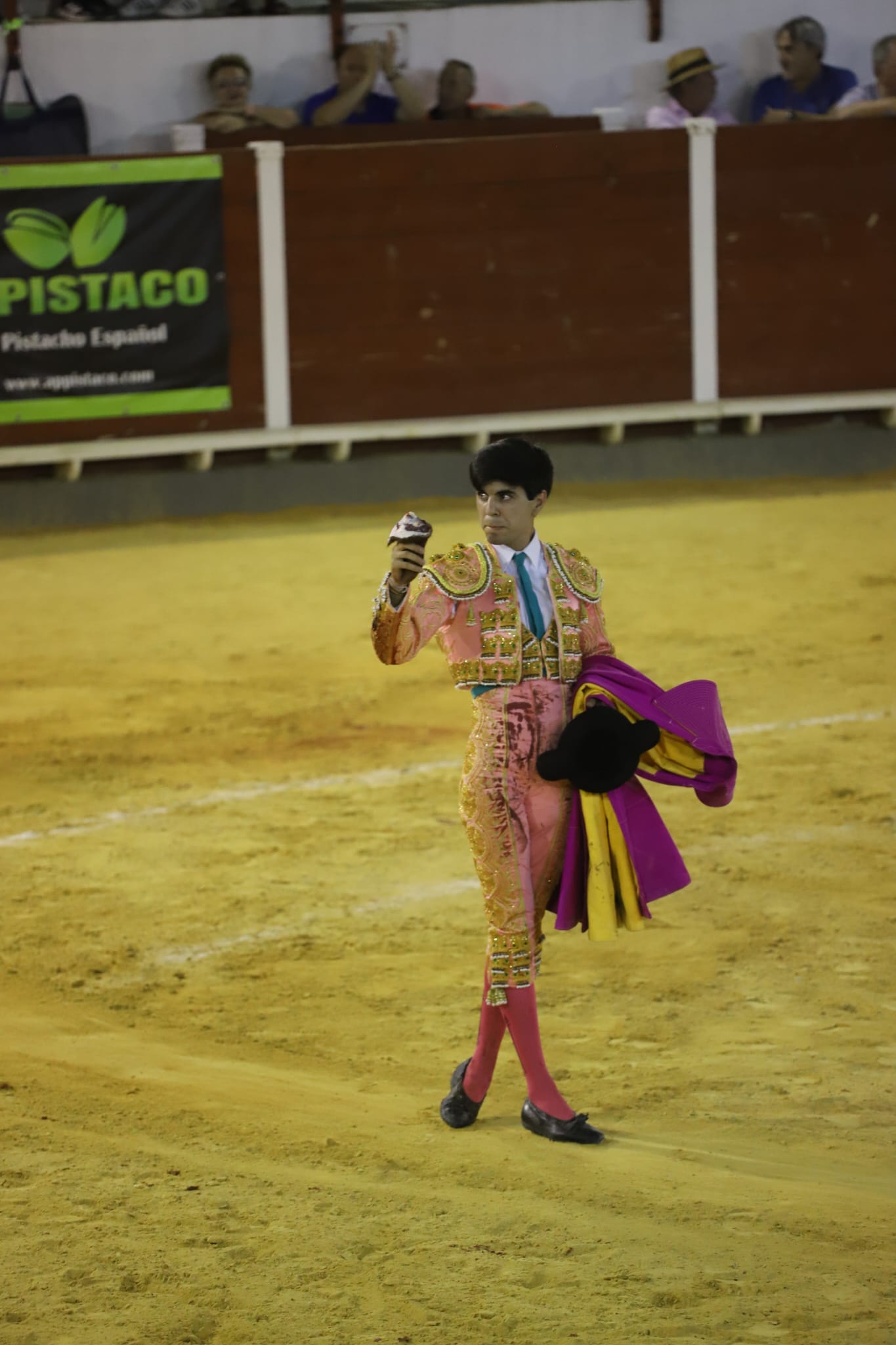 Sergio Sánchez destaca en la concurso de novilladas de Navas de San Juan