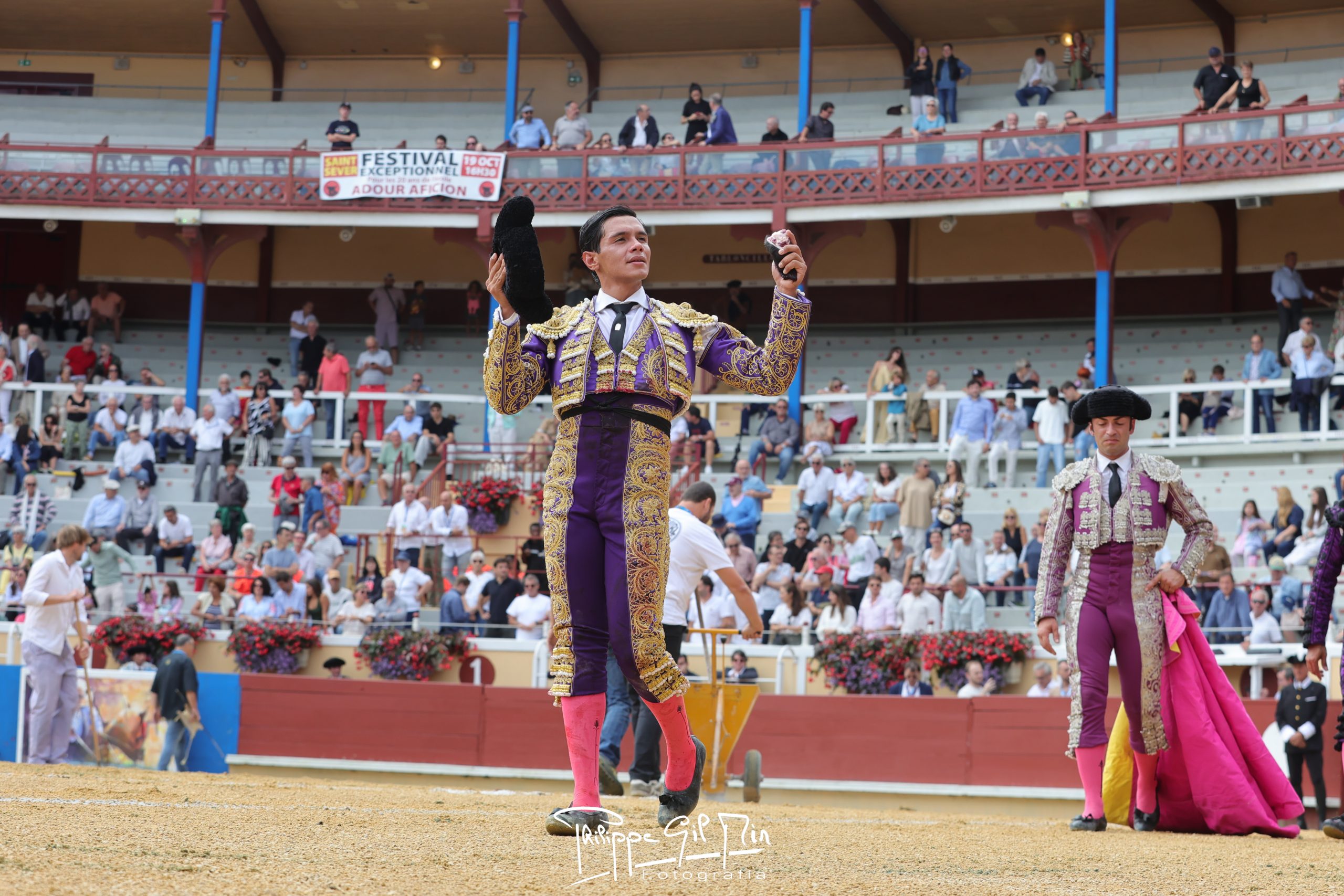 Pedro Luis corta la única oreja en Bayona y Cristiano Torres brilla sin premio