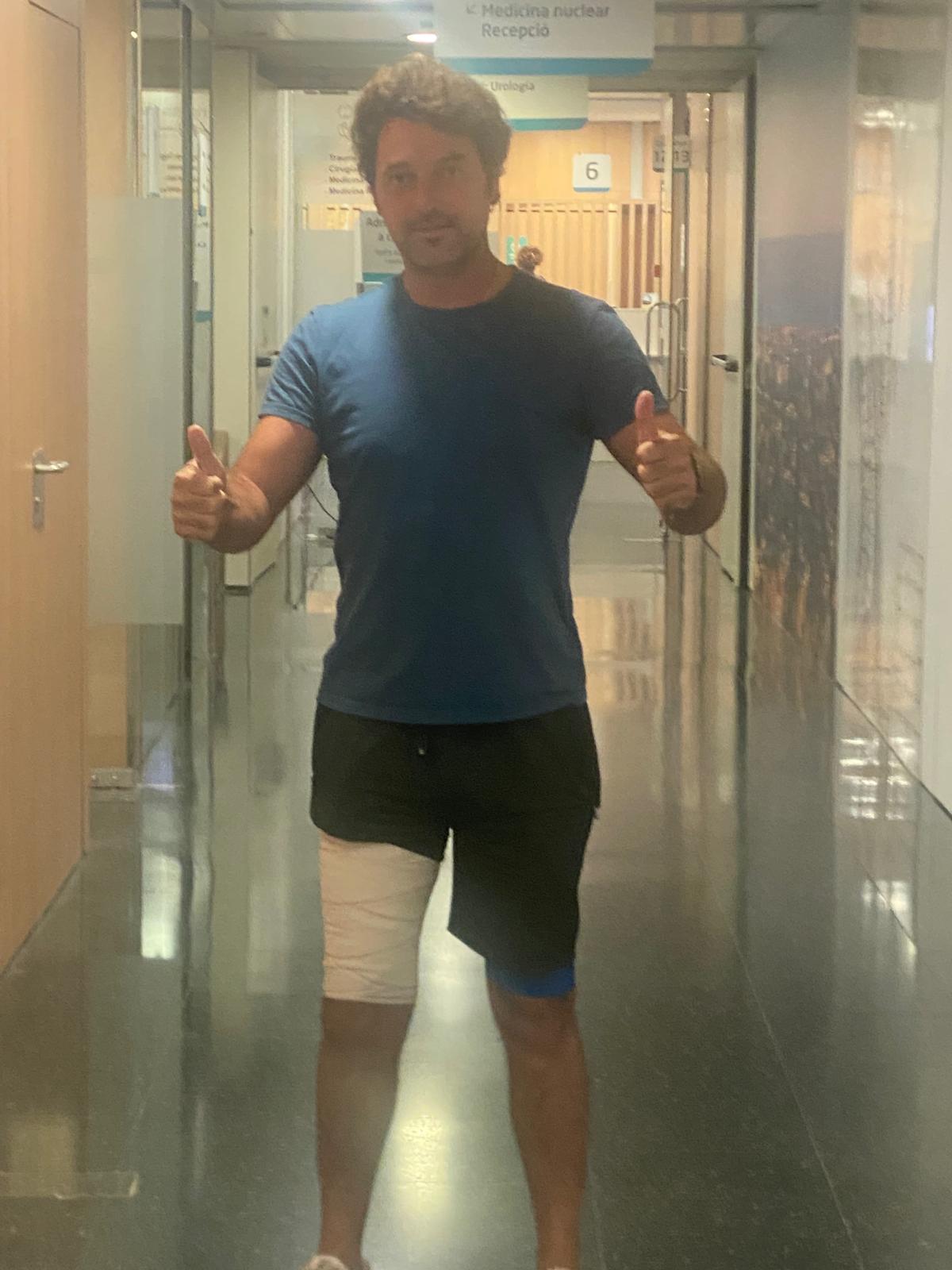 Andy Cartagena dado de alta en la clínica Cugat de Barcelona se plantea torear este fin de semana