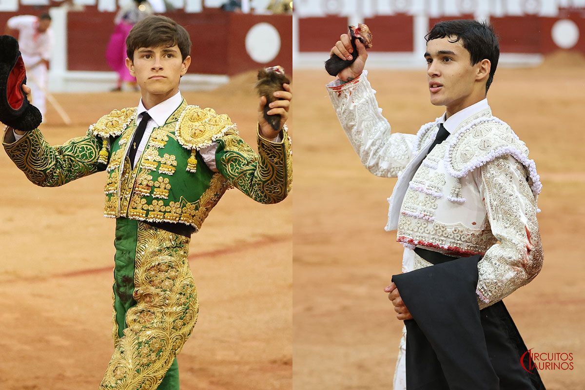 Aarón Palacio y Tomás Bastos, únicos triunfadores en una tarde de poco brillo en Gijón