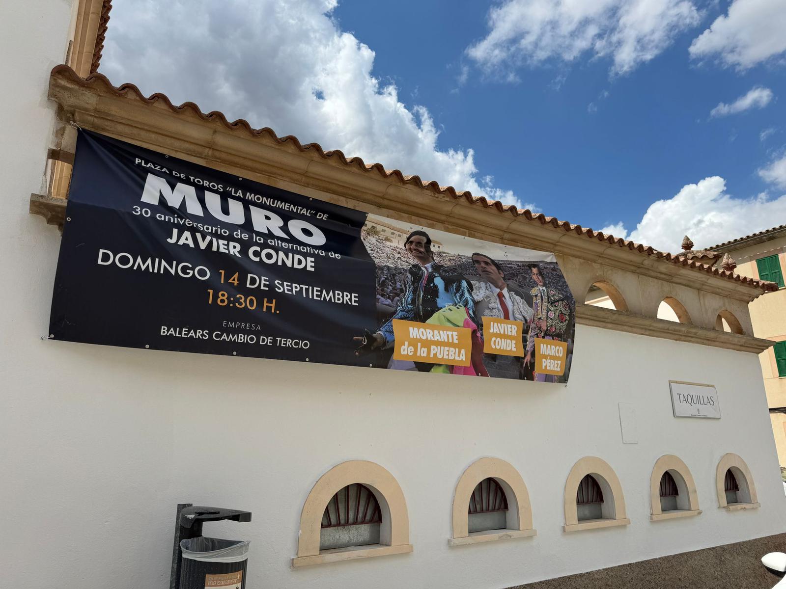 Balears Cambio de Tercio amplía las entradas para jóvenes y jubilados tras agotarse en cuatro días el 10 % del aforo destinado inicialmente a este tipo de entradas
