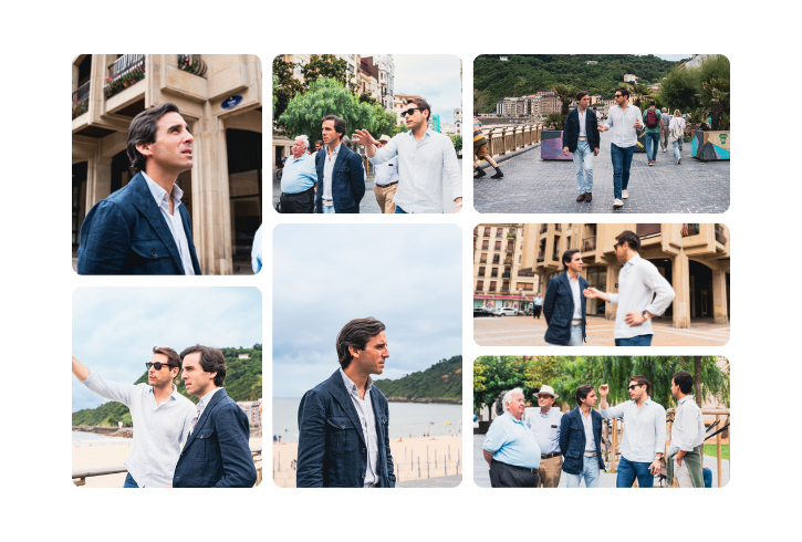 Juan Ortega visita San Sebastián antes de su debut en la Semana Grande