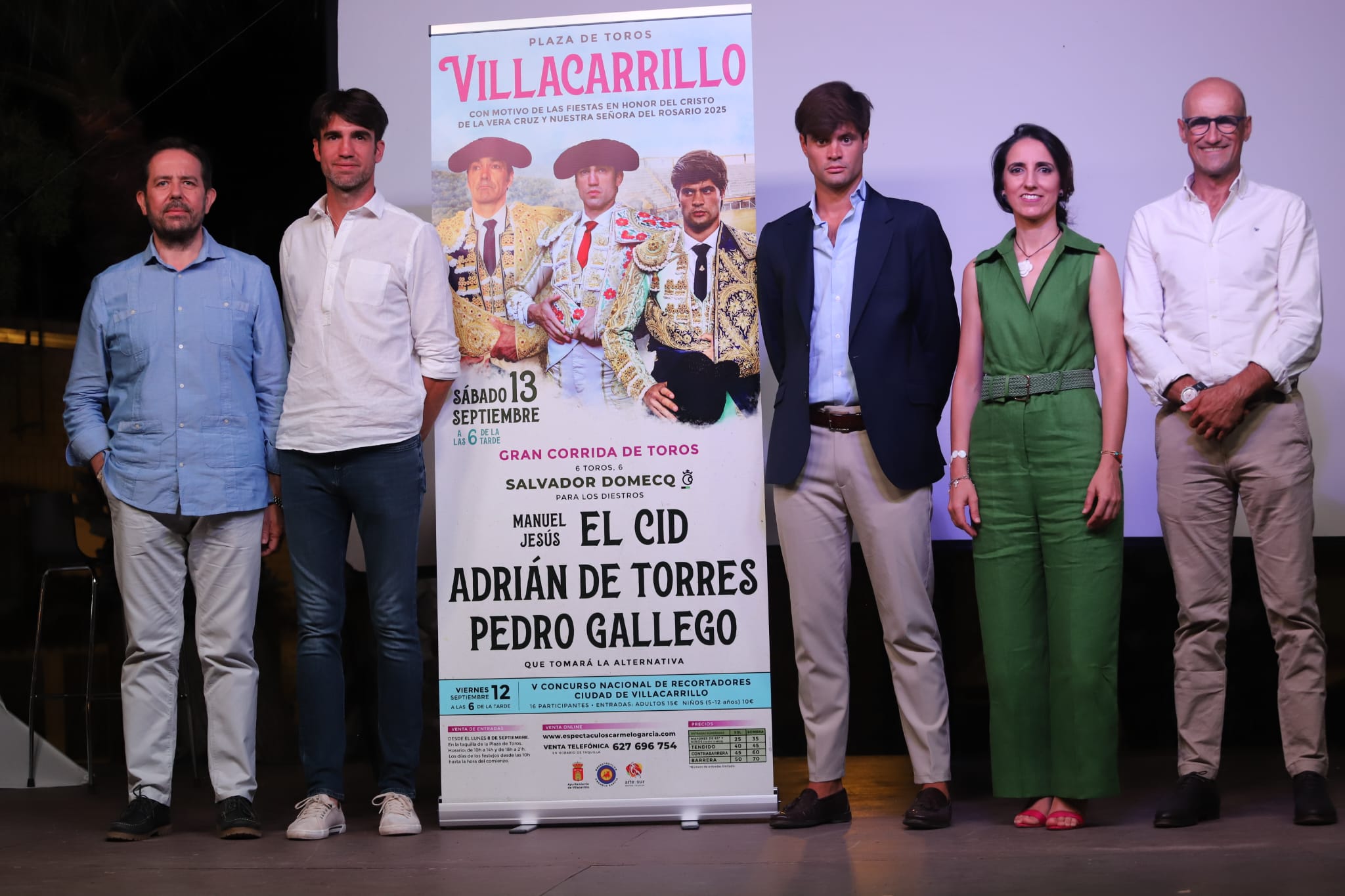 Villacarrillo revela el cartel de la Feria Taurina 2025 con una alternativa de sabor jienense