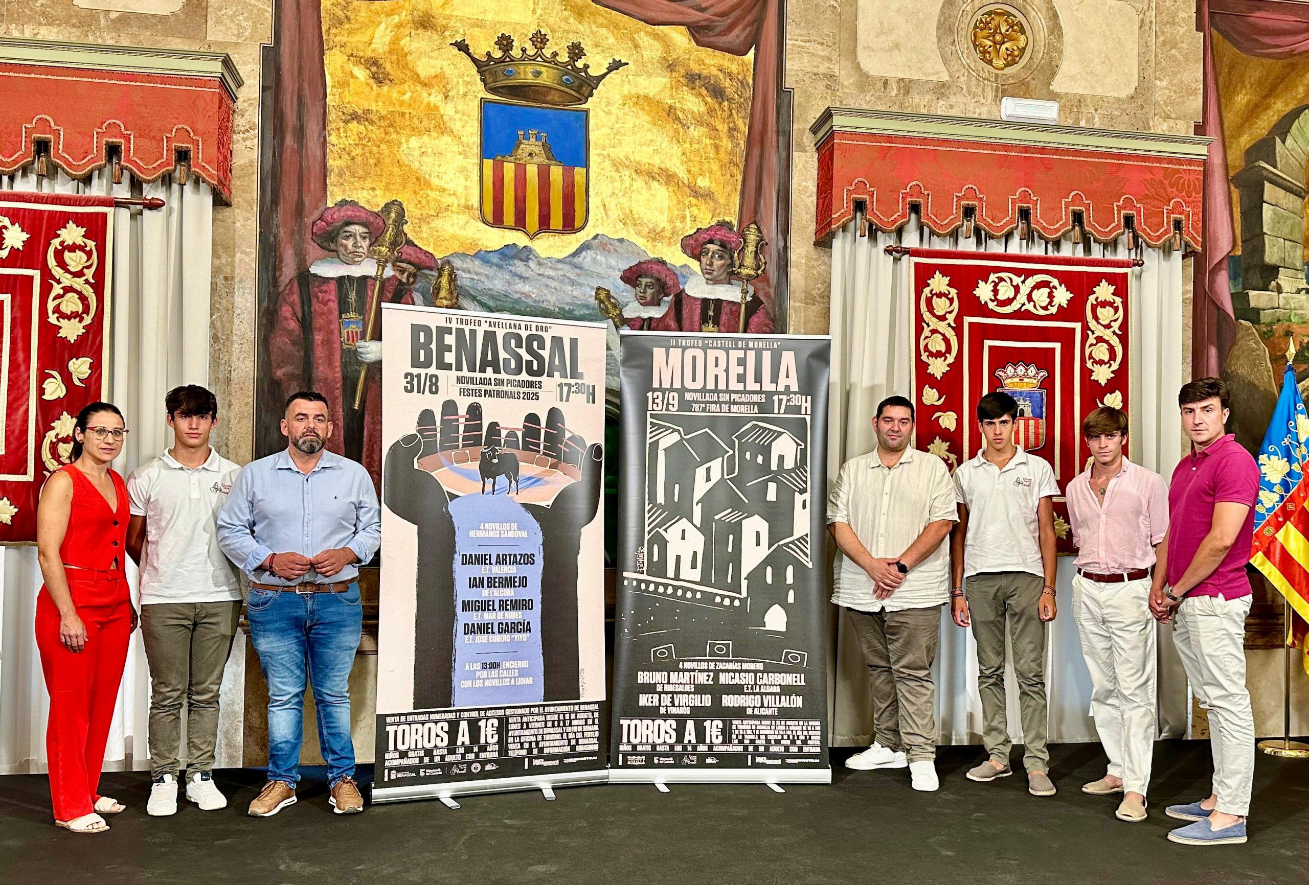 Benassal y Morella anuncian sus tradicionales novilladas de verano