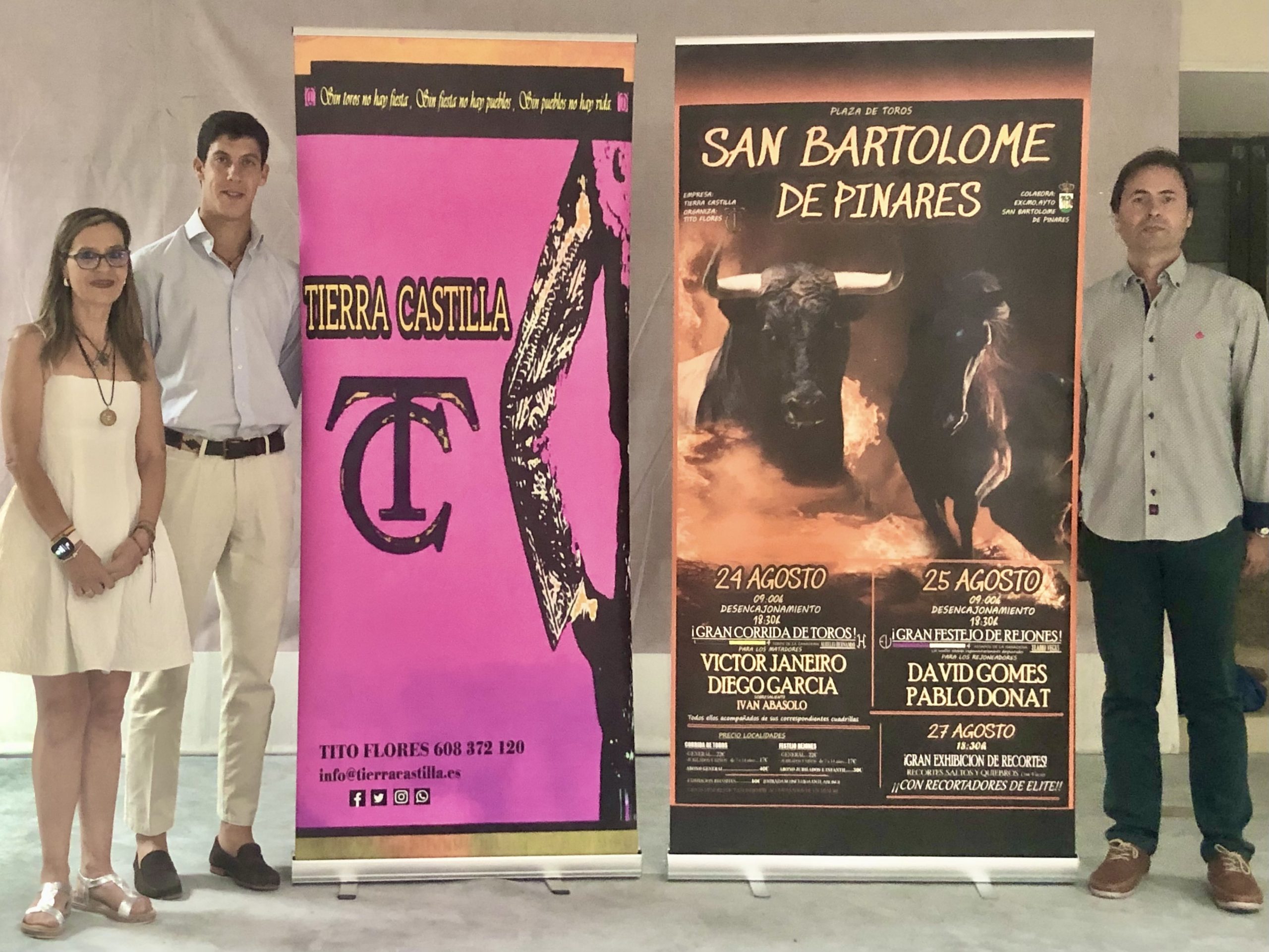 Cuatro espectáculos taurinos en San Bartolomé de Pinares