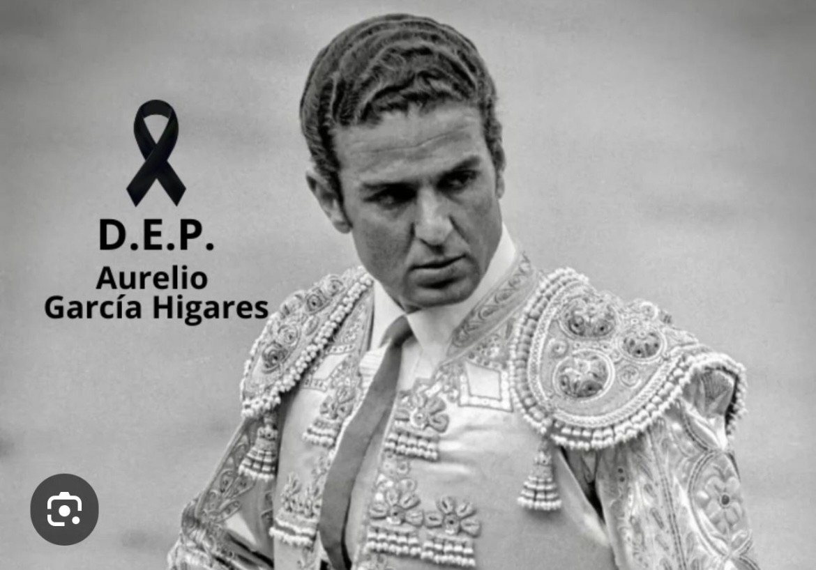 Fallece el matador Aurelio García Higares, padre de Óscar Higares