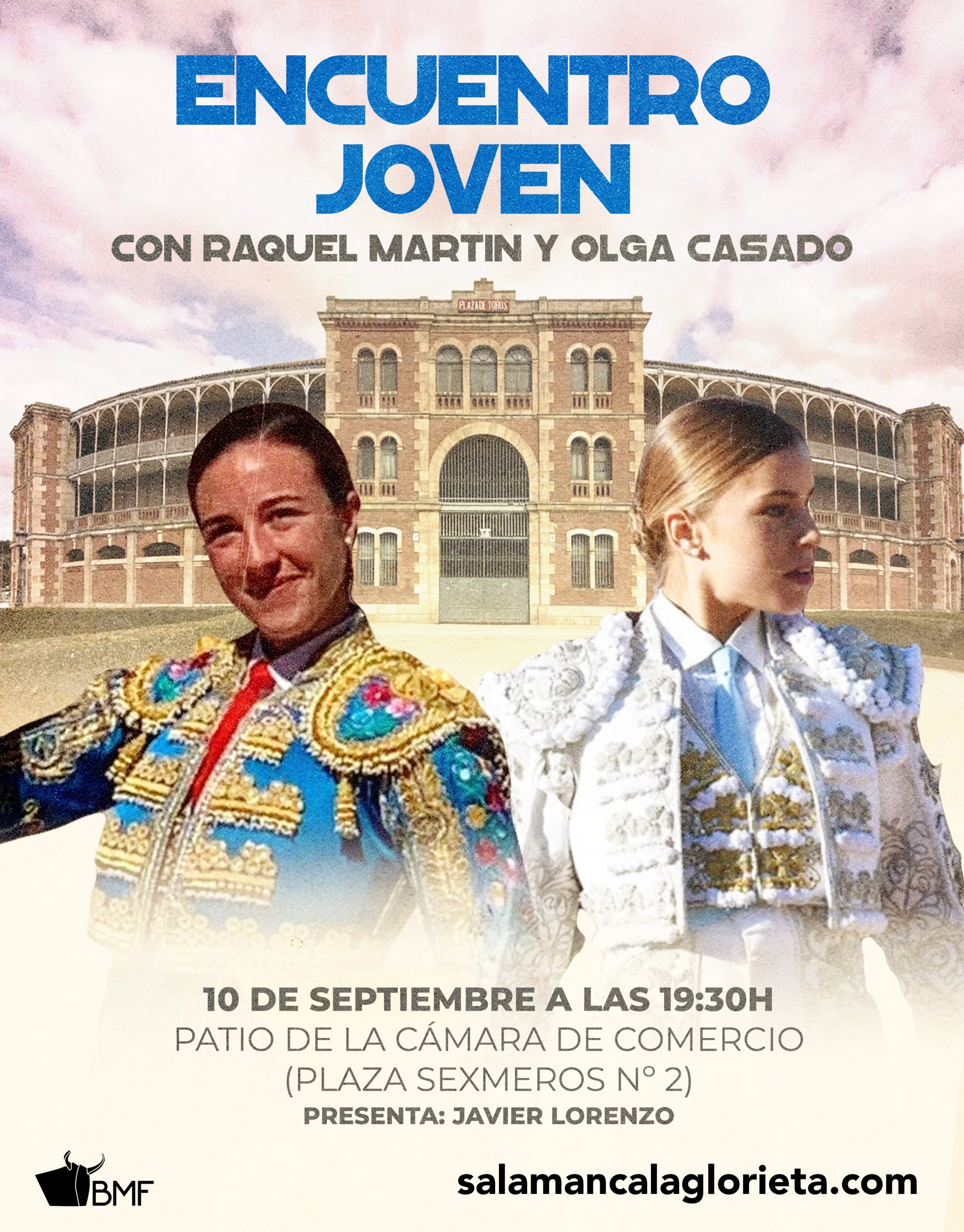 Encuentro con Raquel Martín y Olga Casado en vísperas de la Feria de Salamanca