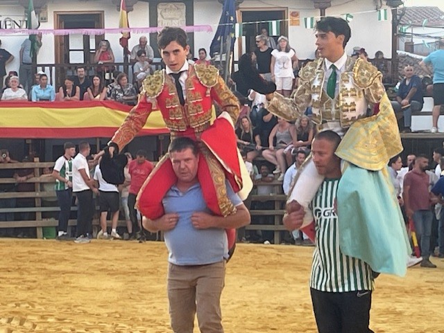 Puerta grande para Denis Martín y Ruíz de Palazón en Lanteira