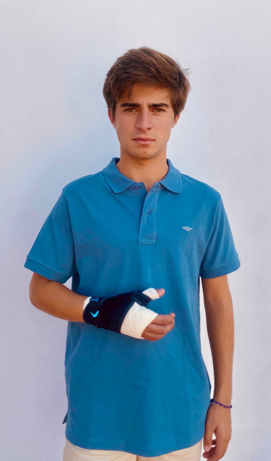 Martín Morilla sufre una fisura de escafoides durante la novillada de Bayona