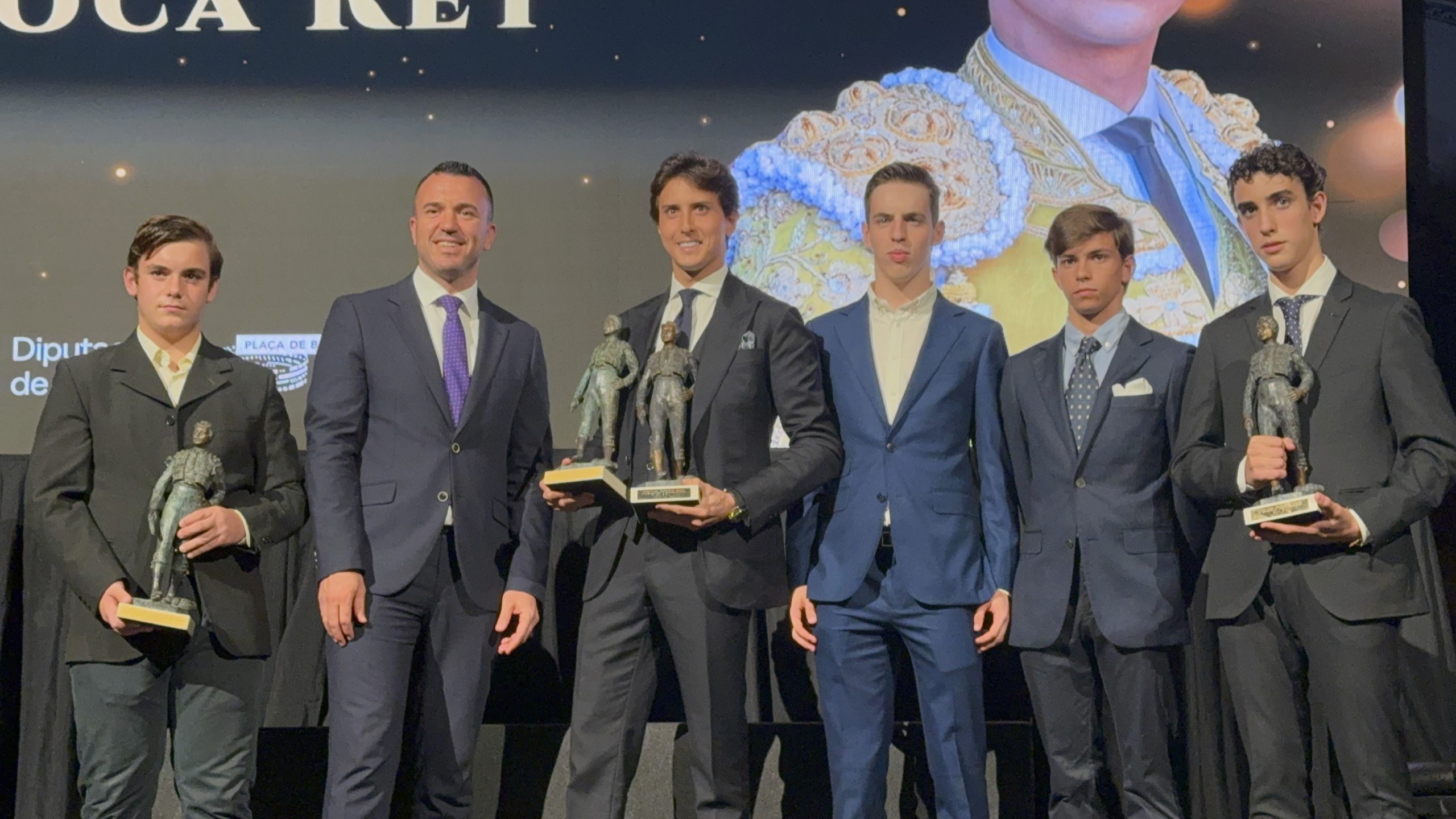 Andrés Roca Rey, gran protagonista en la entrega de los Premios Taurinos de la Diputación de Valencia