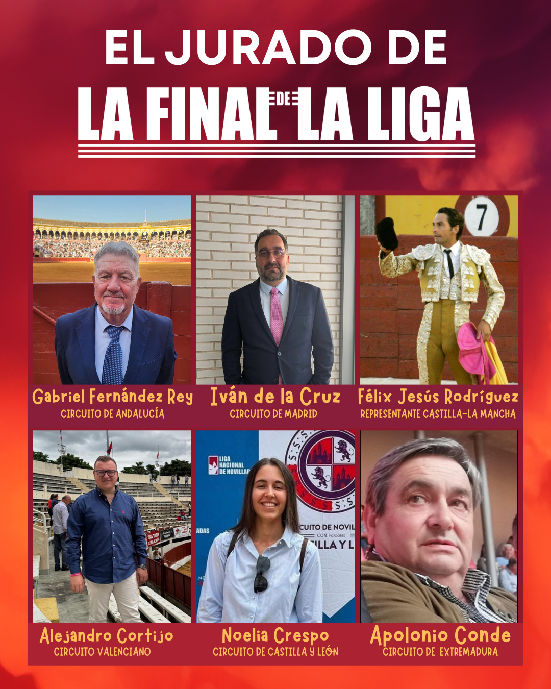 Conformado el jurado para la Gran Final de la Liga Nacional de Novilladas