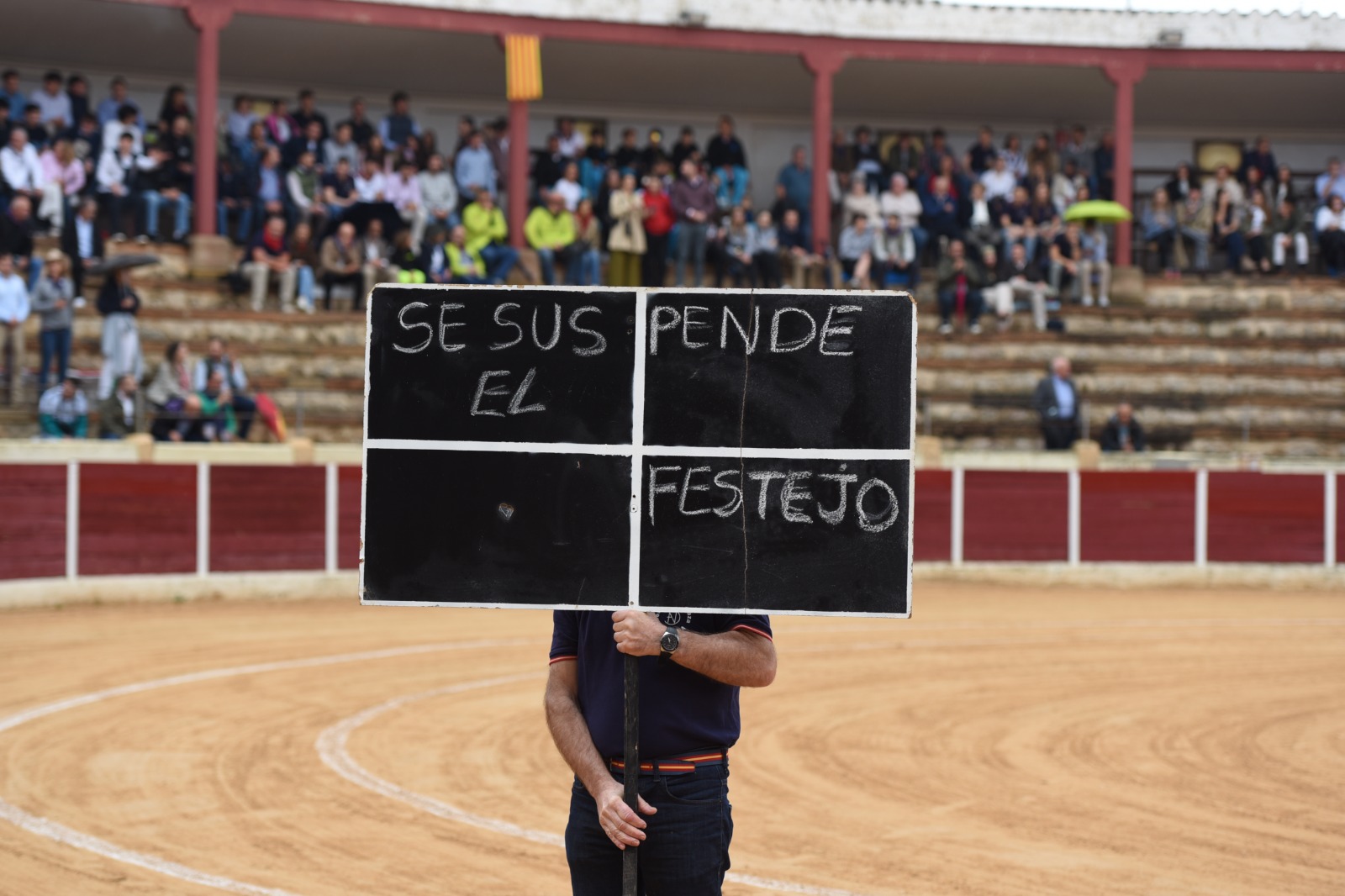 Suspendido el festejo en Calanda por lluvia