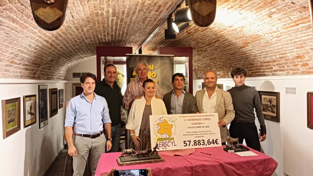 El VI Festival Domingo López Chaves a favor de AERSCYL genera unos beneficios de 57.833,64 euros