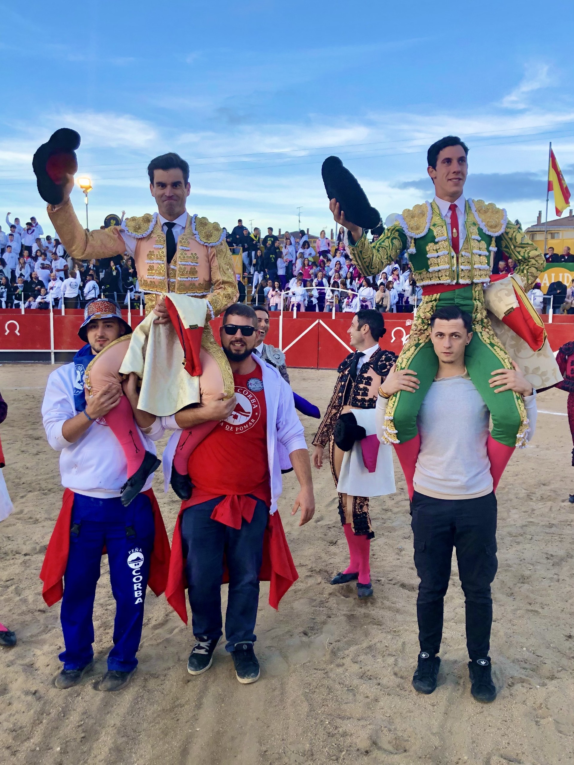 Diego García y Rubén Pinar Triunfan con rotundidad en Medina de Pomar