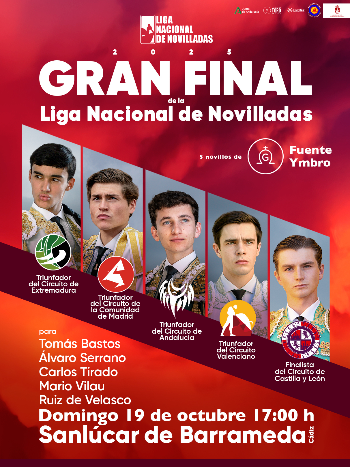 La Liga Nacional de Novilladas anuncia el cartel definitivo de su Gran Final 