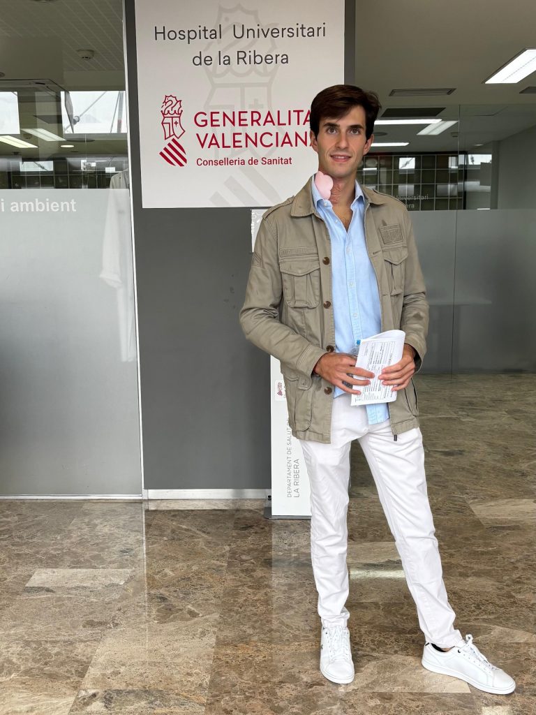Samuel Navalón recibe el alta tras semanas en estado crítico