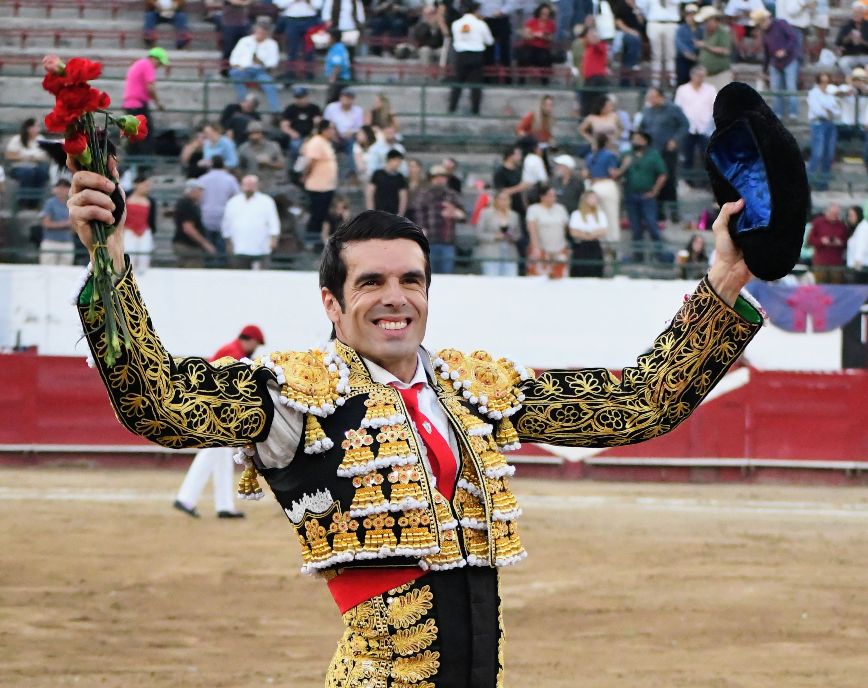 Emilio de Justo corta la única oreja en Guadalajara ante una desigual corrida de Santa Fe del Campo