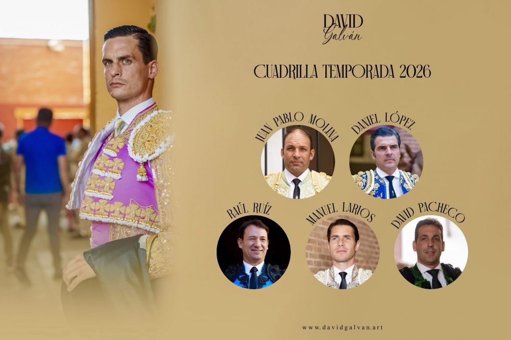 David Galván perfila una cuadrilla renovada para afrontar la temporada 2026