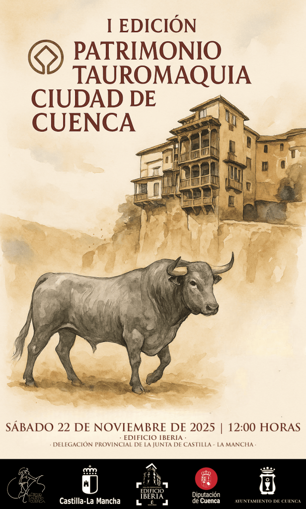 Victorino Martín, galardonado con el I Premio “Patrimonio Tauromaquia Ciudad de Cuenca”