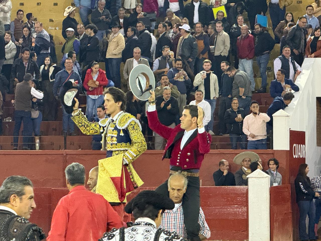 Triunfos de Guillermo Hermoso, Arturo Gilio y Borja Jiménez en San Luis de Potosí
