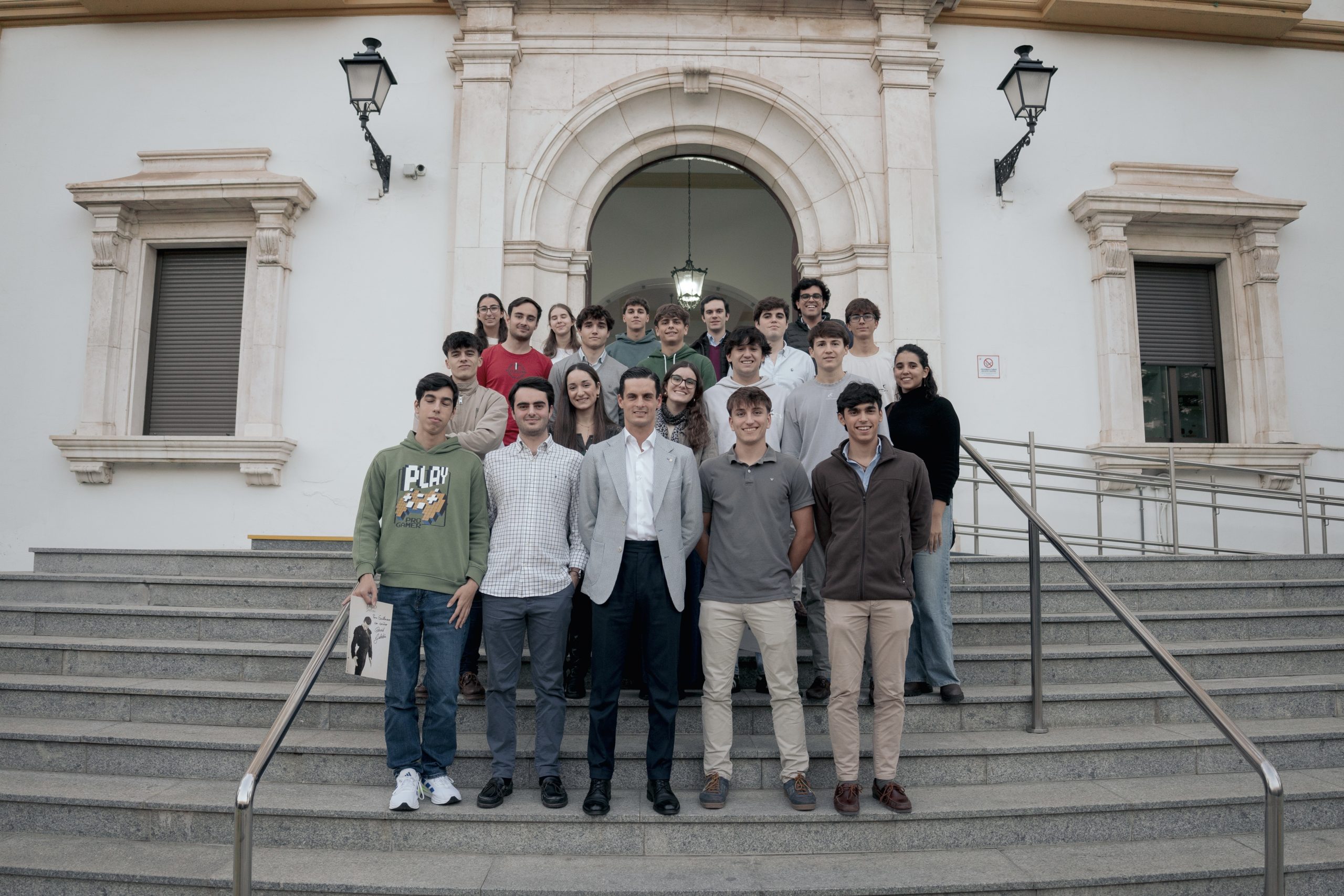 David Galván comparte su visión del toreo con los universitarios del Colegio Mayor Hernando Colón