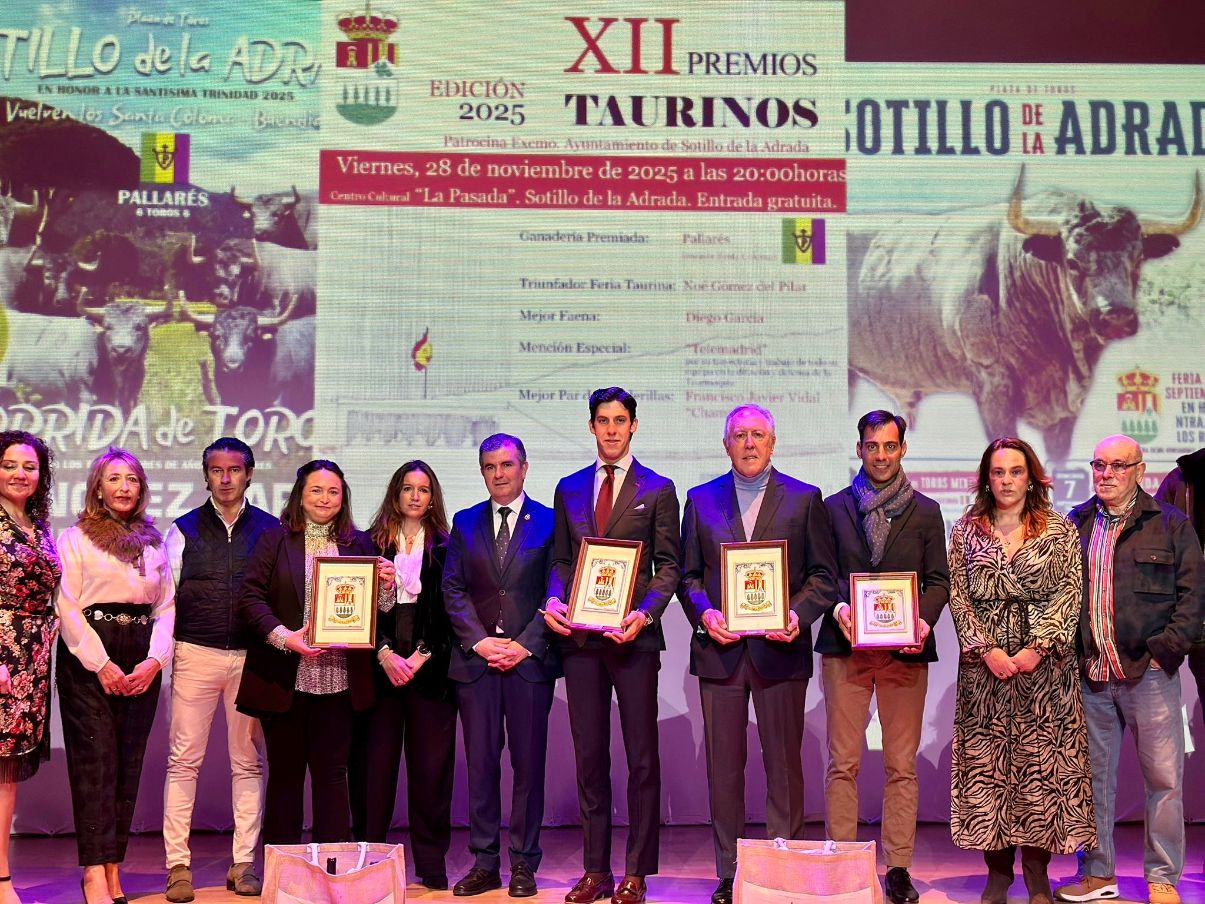 Noé Gómez del Pilar y Diego García, grandes protagonistas en la Gala Taurina de Sotillo de la Adrada