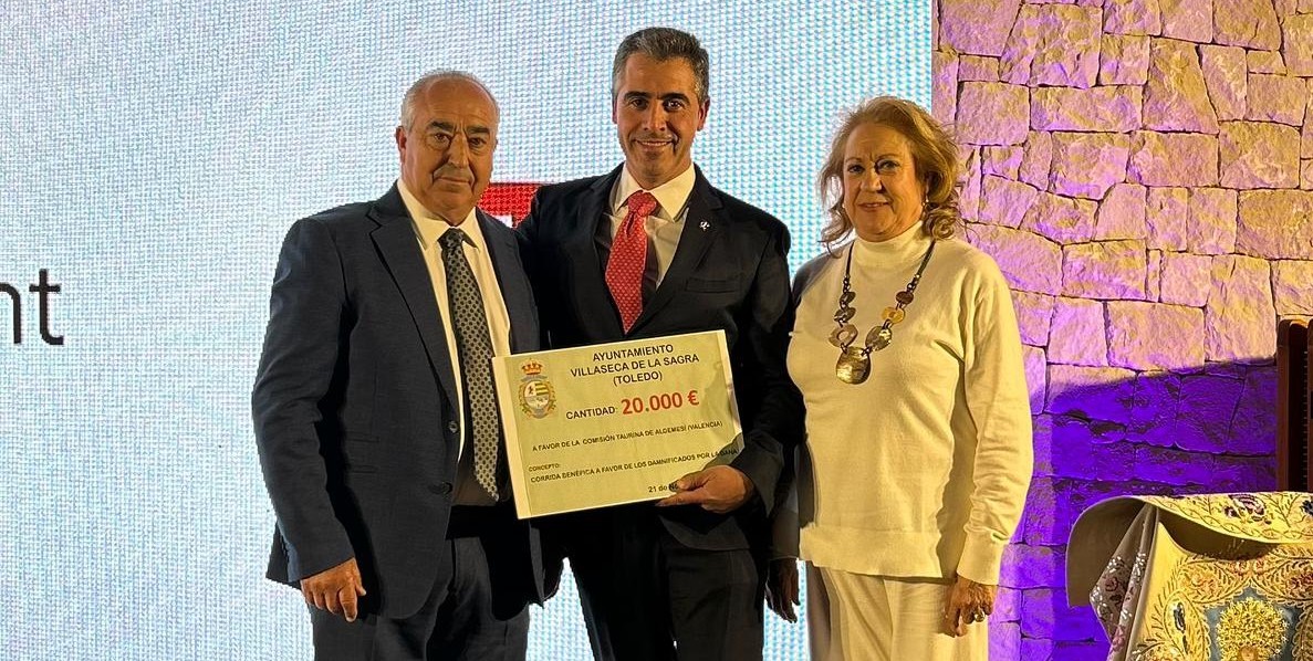 Villaseca de la Sagra dona 20.000 euros a Algemesí para apoyar a los afectados por la DANA