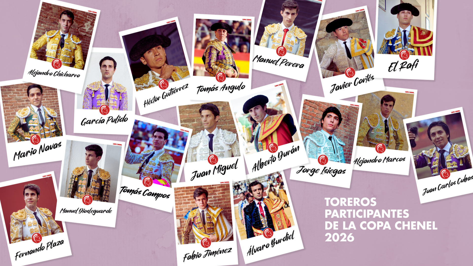 La Copa Chenel 2026 presenta a sus 18 protagonistas en una edición de especial relevancia