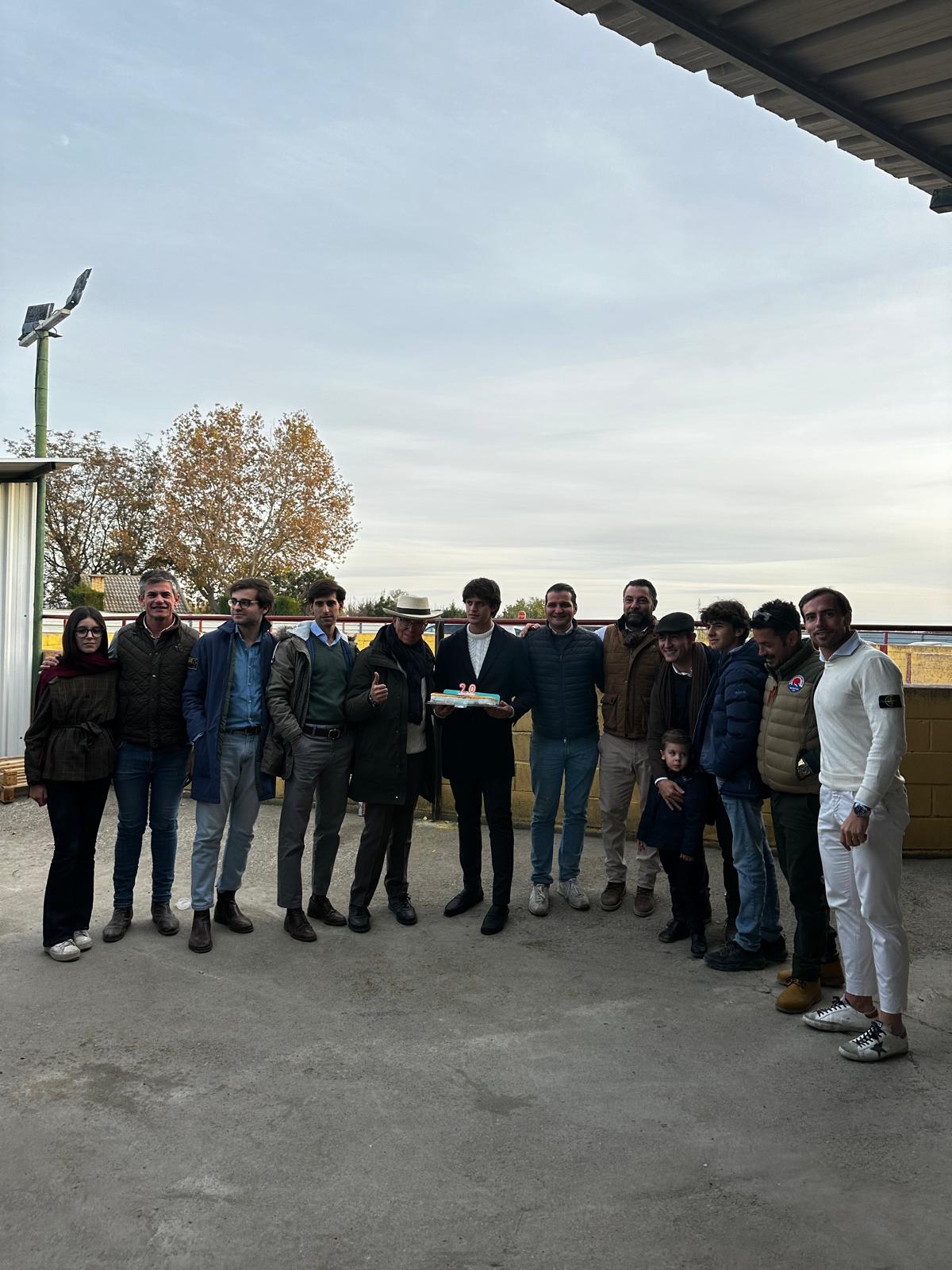 Juan José “El Cubero” reúne a Cristiano Torres y Javier Illanguas en un gran Tentadero en la Ganadería de los Hermanos Marcen