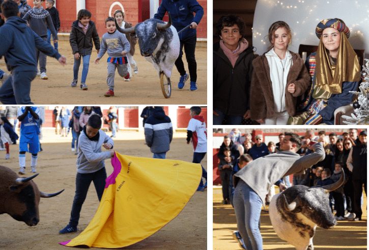 Más de 500 personas participan en la jornada navideña de puertas abiertas en la plaza de Valladolid