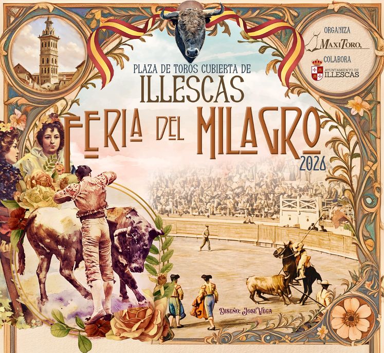 Illescas presenta el cartel ilustrador de la Feria del Milagro 2026