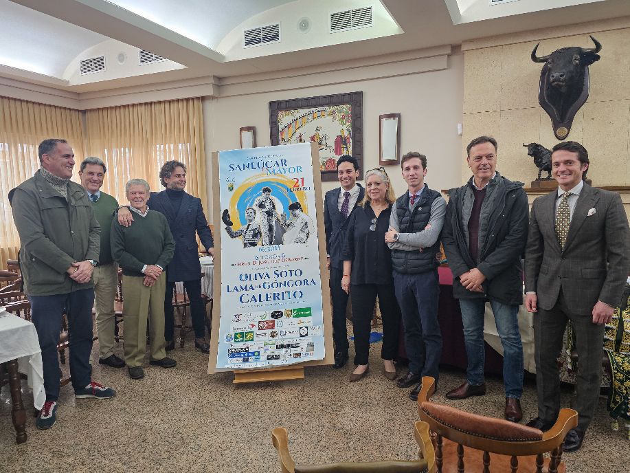 Sanlúcar la Mayor presenta el cartel de su corrida de toros del 21 de febrero