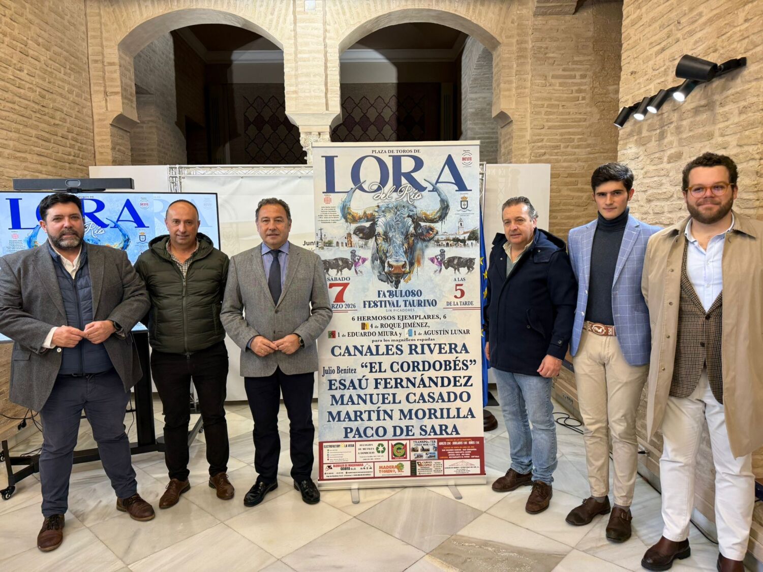 Lora del Río anuncia un festival taurino para el 7 de marzo con un novillo de Miura en el cartel