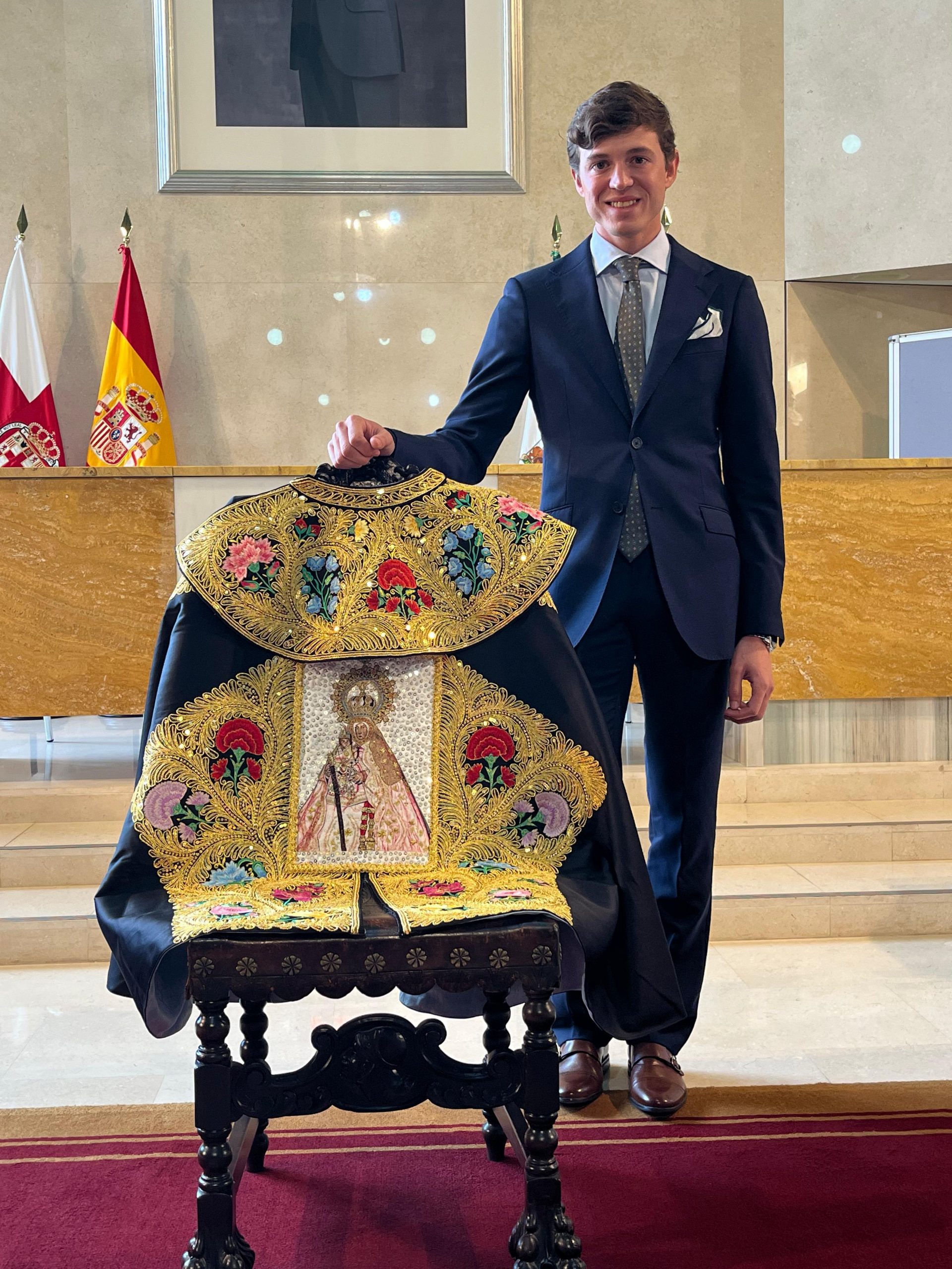 Jorge Martínez, capote de paseo de Almería 2024
