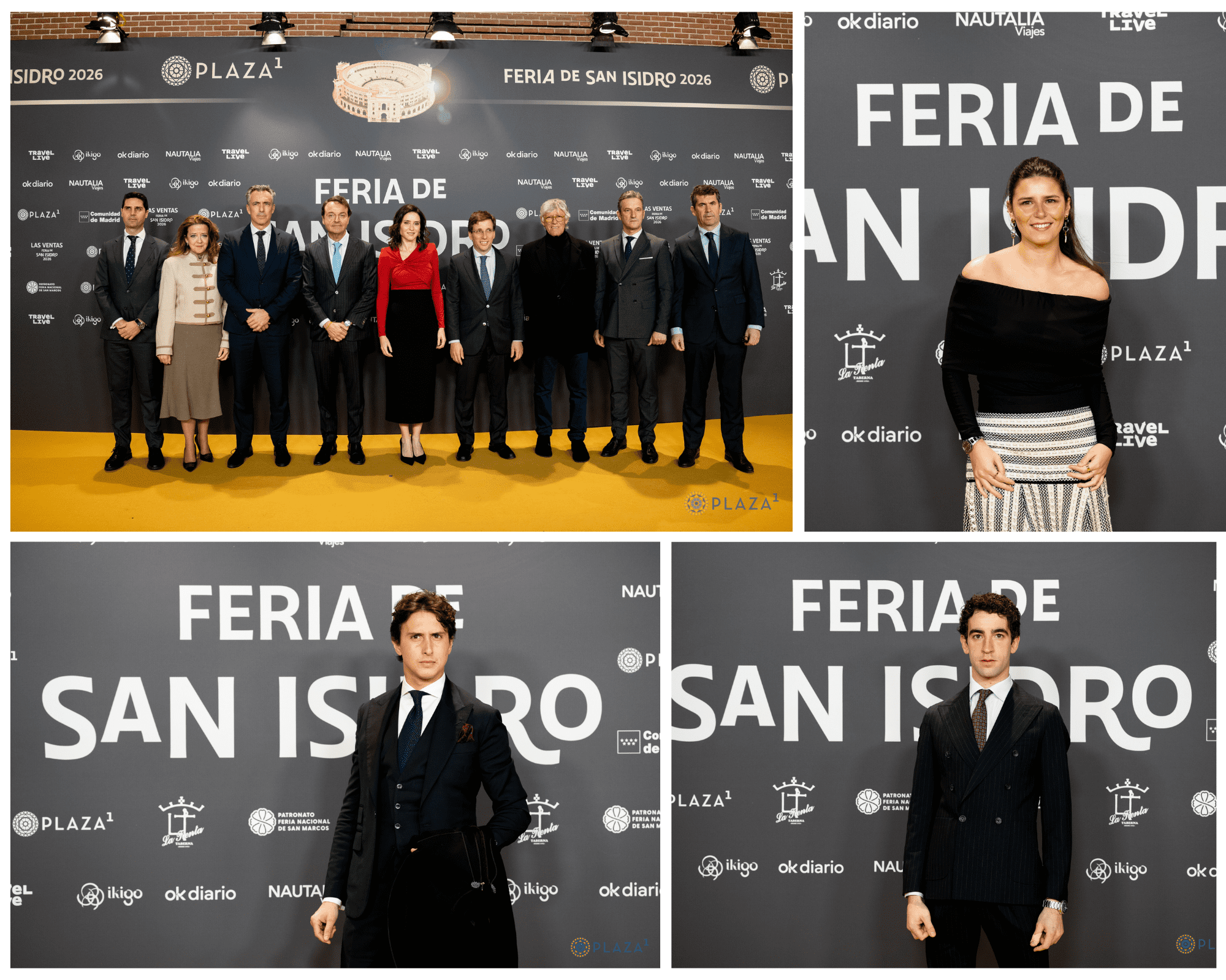 Estrellas del toreo y la sociedad brillan sobre la alfombra “roja” de Las Ventas