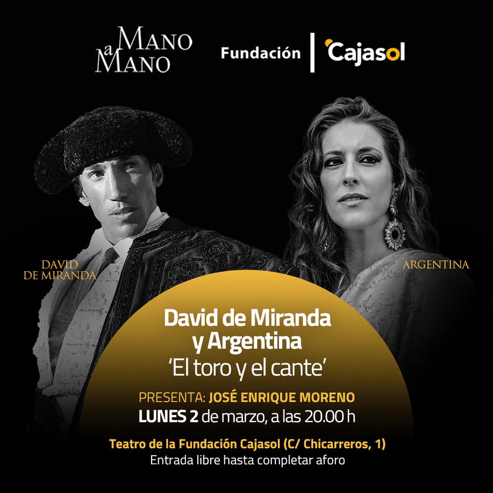 David de Miranda y Argentina protagonizan el 75º “Mano a mano” de la Fundación Cajasol