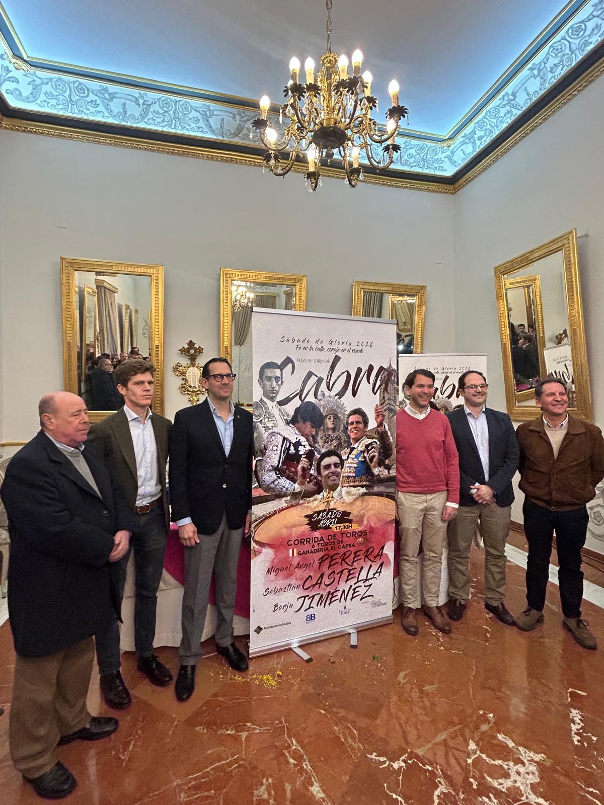 Figuras y entidad en Cabra el Sábado de Gloria